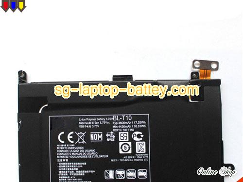  image 2 of Genuine LG Optimus GPad V500 Battery For laptop 4600mAh, 17Wh , 3.75V, Black , Li-ion