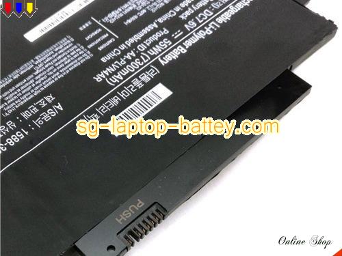  image 3 of Genuine SAMSUNG 910S5J-K01 Battery For laptop 7300mAh, 55Wh , 7.6V, Black , Li-ion