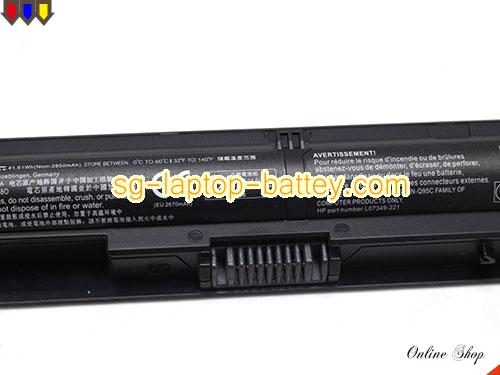  image 5 of Genuine HP ProBook 450 G3 (L6L04AV) Battery For laptop 2850mAh, 44Wh , 14.8V, Black , Li-ion