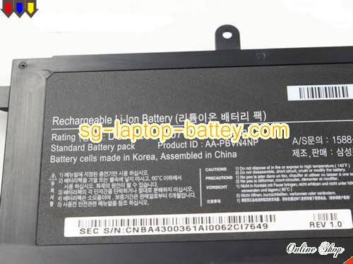  image 2 of Genuine SAMSUNG NP680Z5E-X02US Battery For laptop 3780mAh, 57Wh , 15.2V, Black , Li-Polymer