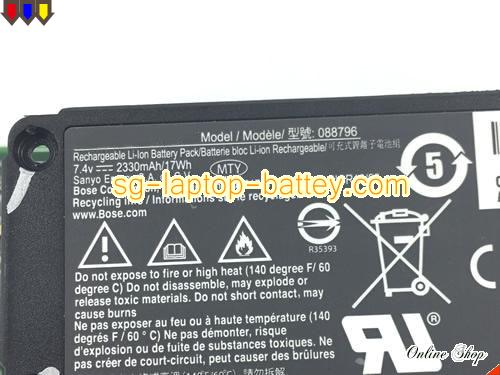  image 4 of 416912 Battery, S$Coming soon! Li-ion Rechargeable BOSE 416912 Batteries