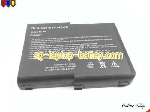  image 5 of ACER Aspire 1200 Replacement Battery 6600mAh 14.8V Black Li-ion