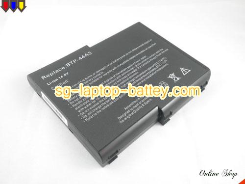  image 1 of ACER Aspire 1202 Replacement Battery 6600mAh 14.8V Black Li-ion