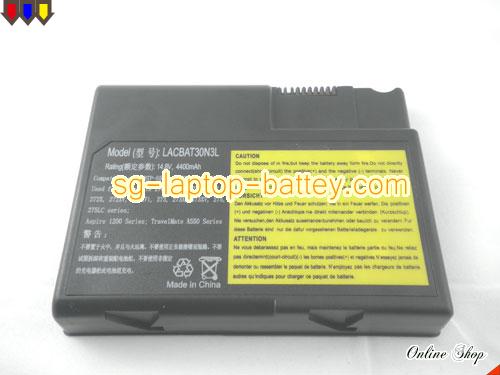  image 5 of ACER Aspire 1203XV Replacement Battery 4400mAh 14.8V Black Li-ion