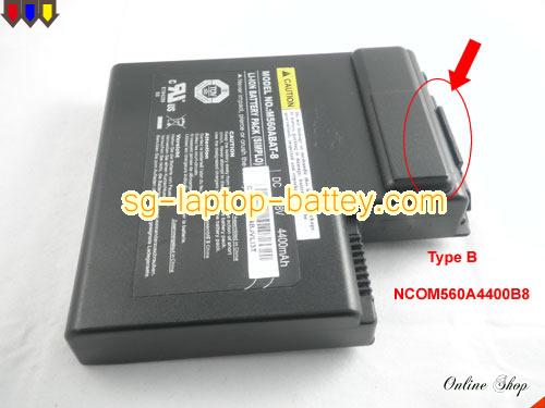  image 3 of 87-M57AS-4D4 Battery, S$Coming soon! Li-ion Rechargeable CLEVO 87-M57AS-4D4 Batteries