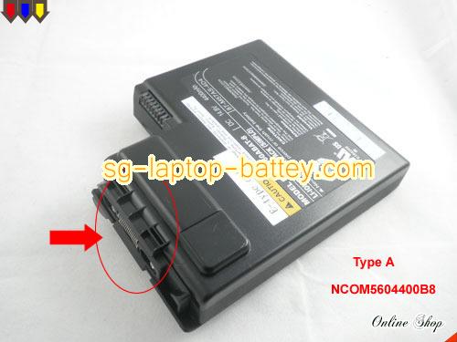  image 5 of Genuine CLEVO M560A Battery For laptop 4400mAh, 14.8V, Black , Li-ion