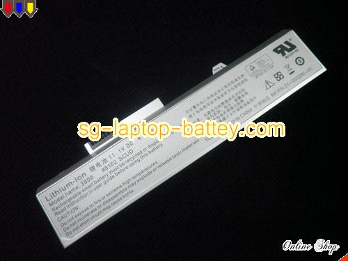  image 2 of HASEE Q200 Replacement Battery 4400mAh, 4.4Ah 11.1V Silver Li-ion