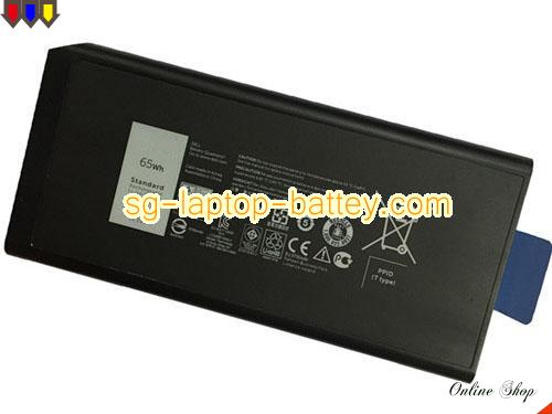  image 5 of Genuine DELL Extrime 7404 Battery For laptop 5700mAh, 65Wh , 11.1V, Black , Li-ion