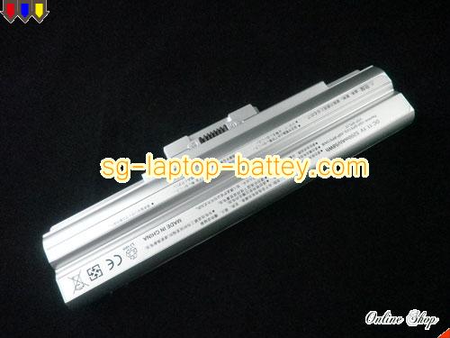  image 3 of SONY VAIO VGN FW41M Replacement Battery 5200mAh 11.1V Silver Li-ion