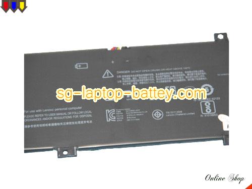  image 4 of Genuine LENOVO IdeaPad 100S-14IBR 80R9 Battery For laptop 4200mAh, 31.92Wh , 7.6V, Black , Li-Polymer
