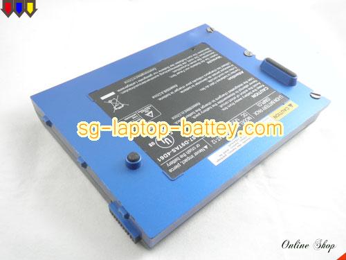  image 2 of Genuine CLEVO PortaNote D90T Battery For laptop 6600mAh, 14.8V, Blue , Li-ion