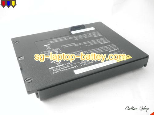  image 2 of Genuine CLEVO PortaNote 9800 Series Battery For laptop 6600mAh, 14.8V, Black , Li-ion