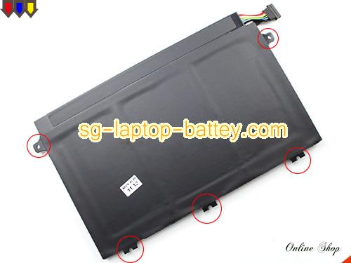  image 3 of Genuine LENOVO ThinkPad E480 Battery For laptop 3880mAh, 45Wh , 4.05Ah, 11.1V, Black , Li-Polymer