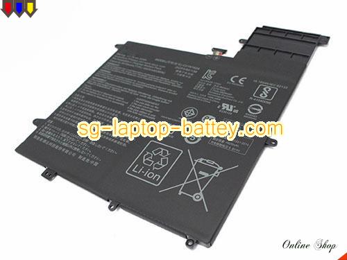  image 2 of Genuine ASUS ZenBook Flip S UX370UA-C4061T Battery For laptop 5070mAh, 39Wh , 7.7V, Black , Li-Polymer