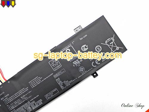  image 4 of Genuine ASUS VivoBook Flip 14 TP412UA-DB51T Battery For laptop 3640mAh, 42Wh , 11.55V, Black , Li-Polymer