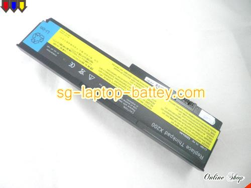  image 2 of LENOVO Thinkpad X200 Replacement Battery 5200mAh 10.8V Black Li-ion