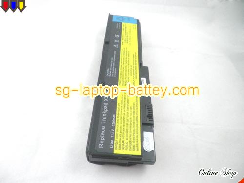  image 3 of LENOVO Thinkpad X200 Replacement Battery 5200mAh 10.8V Black Li-ion