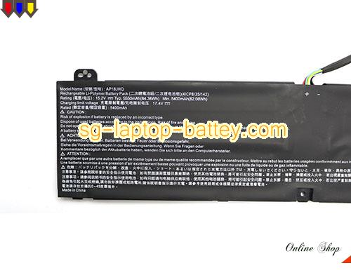  image 5 of Genuine ACER Predator Triton 500 PT515-51-75P Battery For laptop 5550mAh, 84.36Wh , 15.2V, Black , Li-Polymer