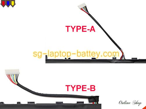  image 5 of Genuine MSI P65 8RF-451 Battery For laptop 5380mAh, 80.25Wh , 15.2V, Black , Li-Polymer