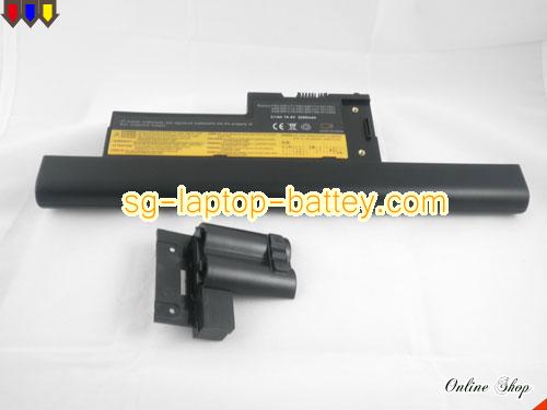  image 5 of LENOVO ThinkPad X60 1707 Replacement Battery 5200mAh 14.8V Black Li-ion