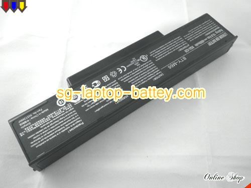  image 2 of CLEVO M746SUN Replacement Battery 4400mAh 11.1V Black Li-ion