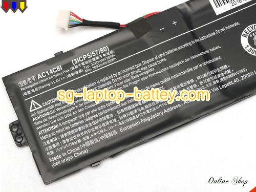  image 2 of Genuine ACER Switch 12 SW5-271-62X3 Battery For laptop 3090mAh, 35Wh , 11.4V, Black , Li-ion