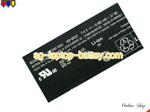  image 2 of Genuine SONY SVD11216PGB Battery For laptop 4930mAh, 37Wh , 7.4V, Black , Li-ion