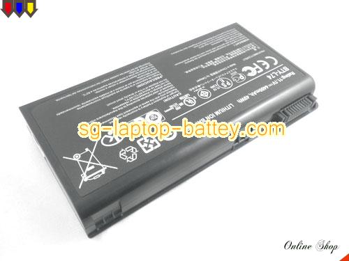  image 2 of Genuine MSI CX700 ALL SERIES Battery For laptop 4400mAh, 49Wh , 11.1V, Black , Li-ion