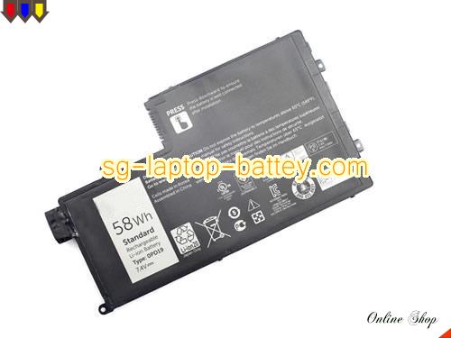  image 5 of Genuine DELL INS15MD-4528L Battery For laptop 58Wh, 7.4V, Black , Li-ion