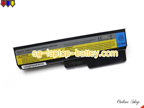  image 1 of LENOVO IdeaPad V460A-IFIT Replacement Battery 7800mAh, 86Wh  11.1V Black Li-ion