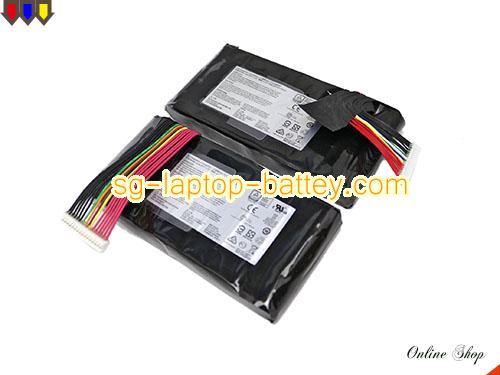  image 3 of Genuine MSI GT75 Titan 8RG-271CN Battery For laptop 6250mAh, 90Wh , 14.4V, Black , Li-Polymer