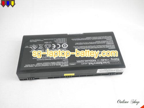  image 5 of ASUS M70vn Replacement Battery 4400mAh 14.8V Black Li-ion