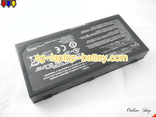  image 2 of ASUS N70SV-b1 Replacement Battery 5200mAh 14.8V Black Li-ion
