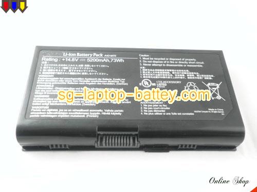  image 5 of ASUS N70SV-b1 Replacement Battery 5200mAh 14.8V Black Li-ion