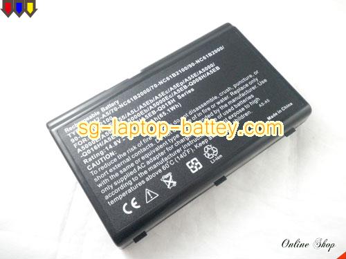  image 2 of ASUS A5EC Replacement Battery 4400mAh 14.8V Black Li-ion