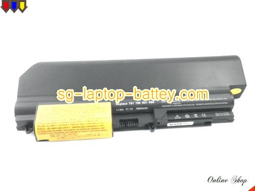  image 5 of IBM ThinkPad T61 6480 Replacement Battery 7800mAh 10.8V Black Li-ion