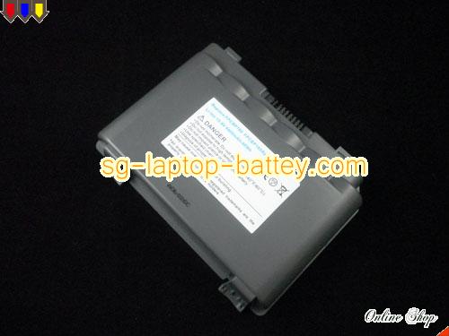  image 2 of FUJITSU LifeBook A6120 Replacement Battery 4400mAh 10.8V Grey Li-ion