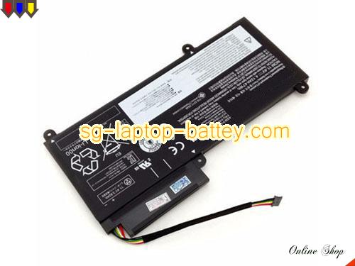  image 3 of Genuine LENOVO ThinkPad E450(20DCA01MCD) Battery For laptop 47Wh, 4.12Ah, 11.4V, Black , Li-ion
