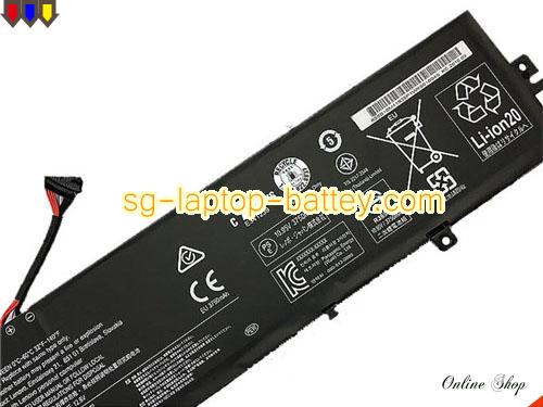  image 3 of Genuine LENOVO Legion Y520-15IKBA(80WY001UGE) Battery For laptop 4050mAh, 45Wh , 11.1V, Black , Li-ion
