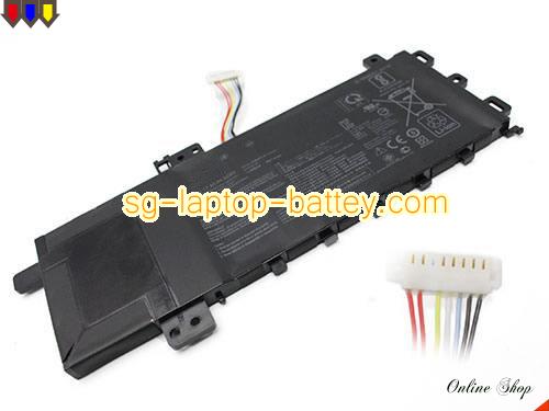  image 2 of Genuine ASUS X512da-ej142t Battery For laptop 4212mAh, 32Wh , 7.6V, Black , Li-ion