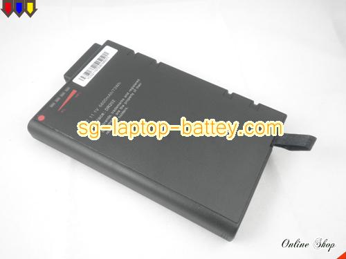  image 1 of CLEVO 6200 Series Replacement Battery 6600mAh 10.8V Black Li-ion