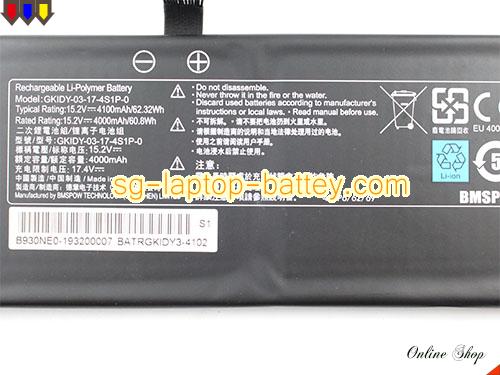  image 3 of GKIDY-03-17-4S1P-0 Battery, S$92.11 Li-ion Rechargeable GETAC GKIDY-03-17-4S1P-0 Batteries