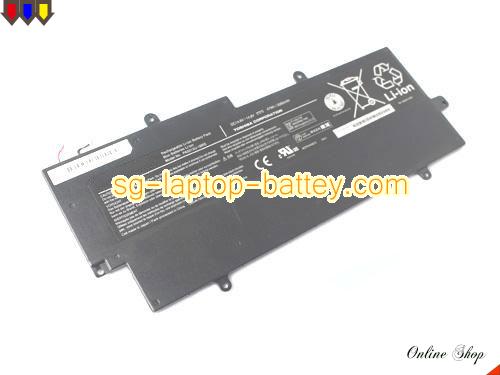  image 3 of Genuine TOSHIBA Portege Z830-11L Battery For laptop 3060mAh, 47Wh , 14.8V, Black , Li-ion