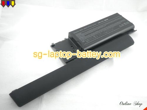  image 2 of DELL Latitude D630 Replacement Battery 6600mAh 11.1V Black+Grey Li-ion