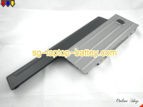  image 3 of DELL Latitude D630 Replacement Battery 6600mAh 11.1V Black+Grey Li-ion