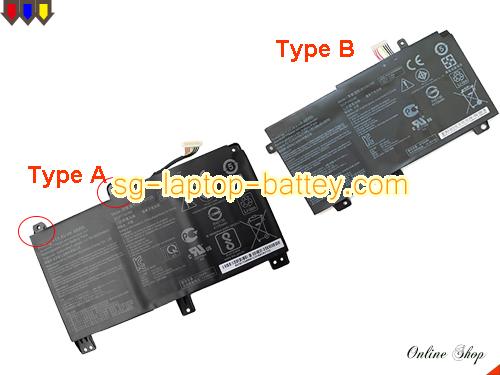  image 1 of Genuine ASUS TUF Gaming A17 FA706II-H7085 Battery For laptop 4210mAh, 48Wh , 11.4V, Black , Li-Polymer