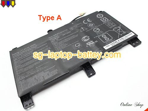  image 2 of Genuine ASUS FX504GE-0071A8750H Battery For laptop 4210mAh, 48Wh , 11.4V, Black , Li-Polymer