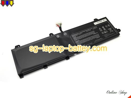  image 2 of Genuine CLEVO PC50DN2 Battery For laptop 6220mAh, 73Wh , 11.4V, Black , Li-Polymer