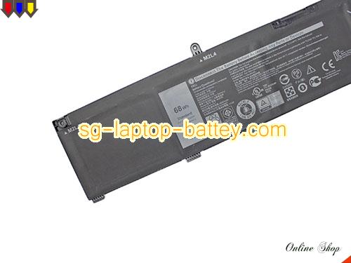  image 3 of Genuine DELL G3 15 3500 GN3500EDFUS Battery For laptop 4255mAh, 68Wh , 15.2V, Black , Li-Polymer