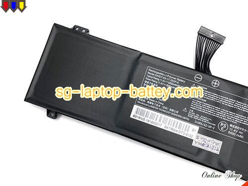  image 1 of Genuine GALLERIA GCR1660TGF Battery For laptop 8200mAh, 93.48Wh , 11.4V, Black , Li-Polymer